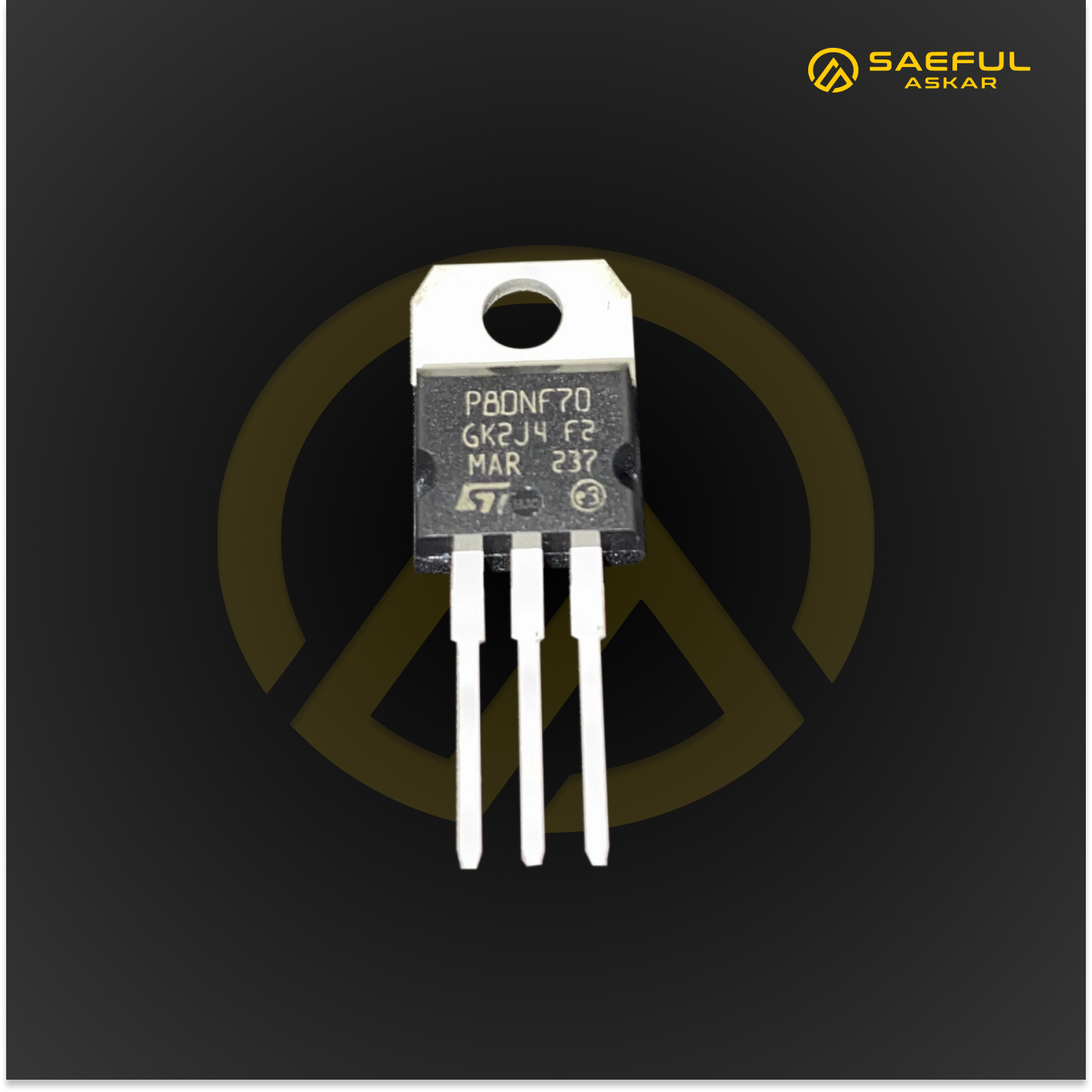 [Dus] Mosfet 80NF70 - 50pcs