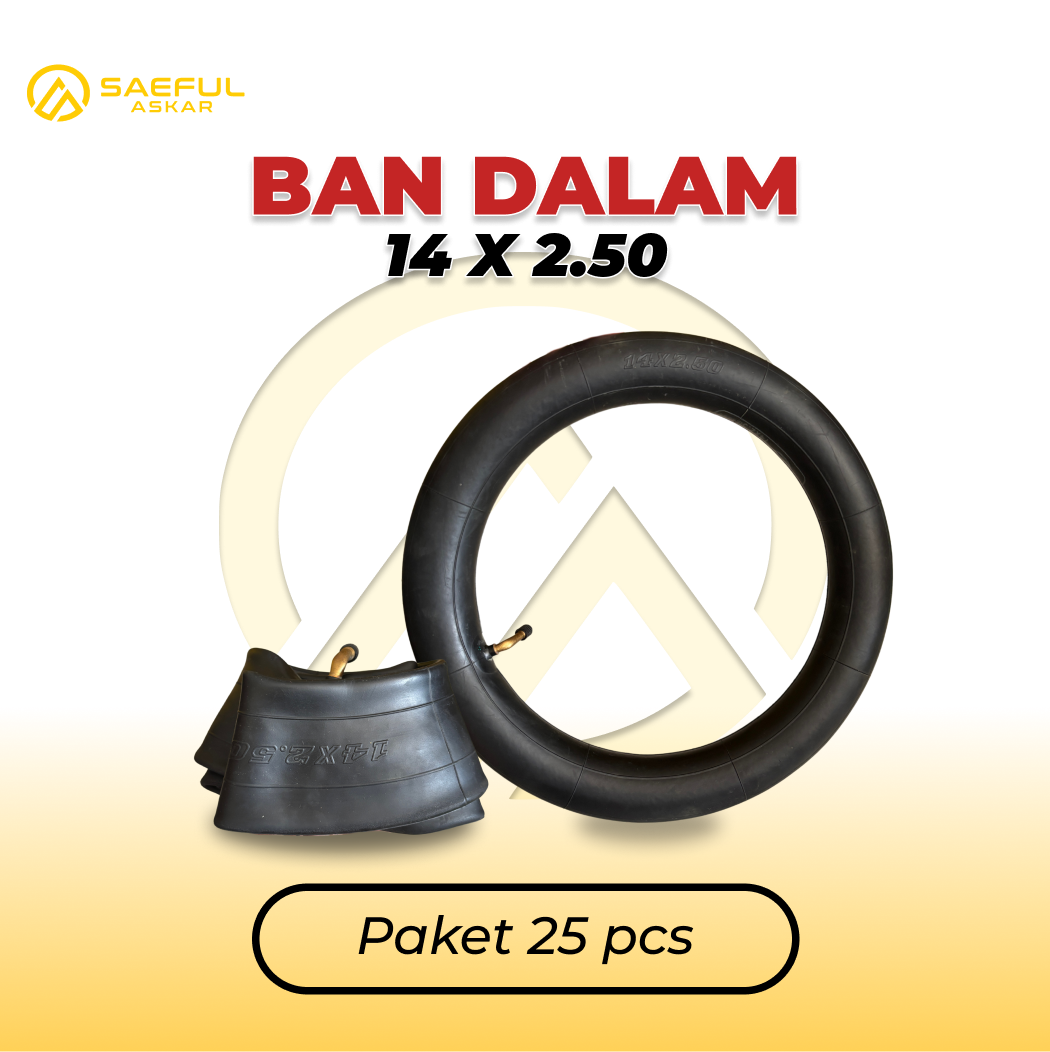 [Dus] Ban Dalam R14 14x2.50 - 25pcs