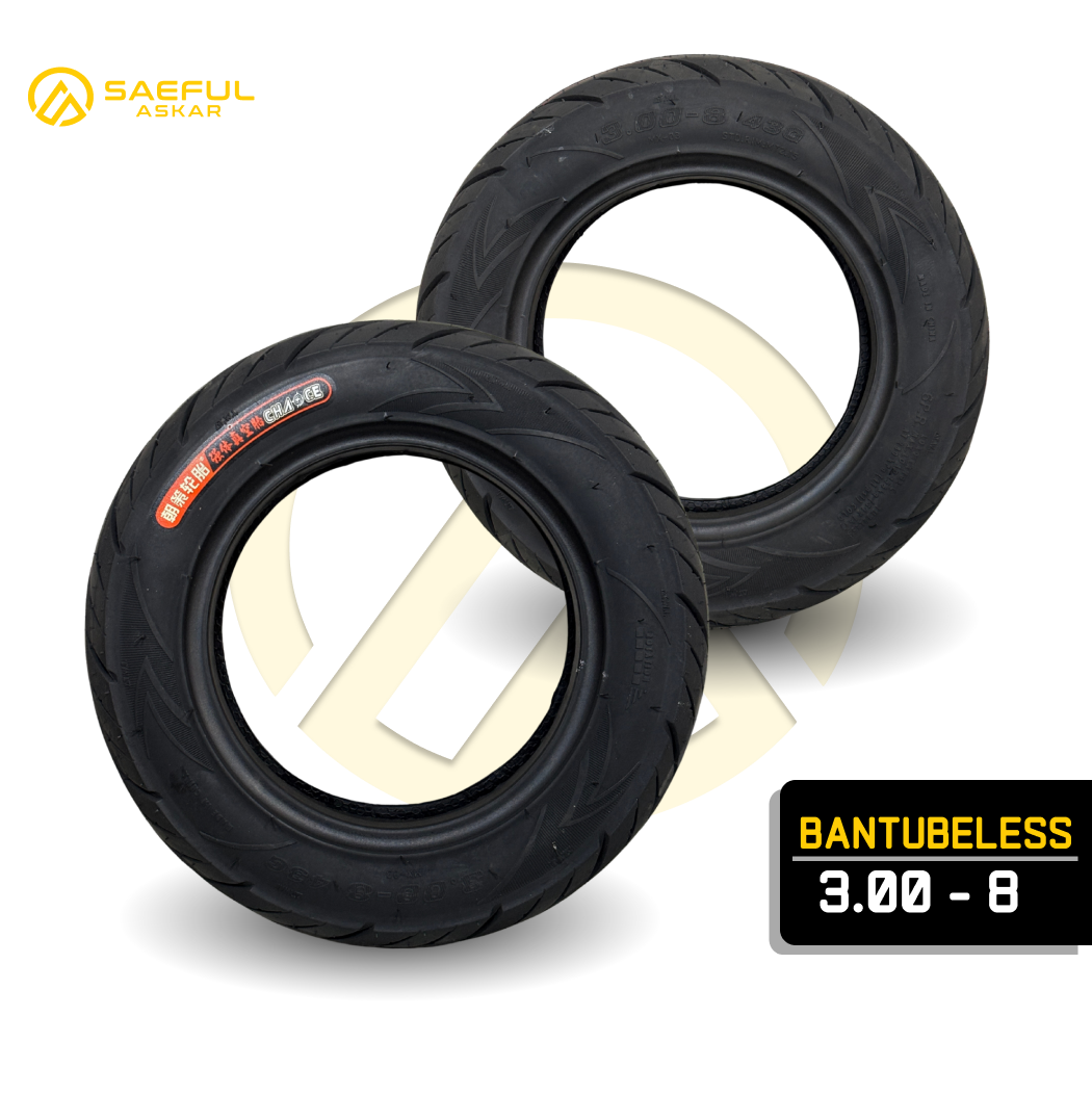 [Dus] Ban Luar Tubeless Ring 8 Premium - 10pcs
