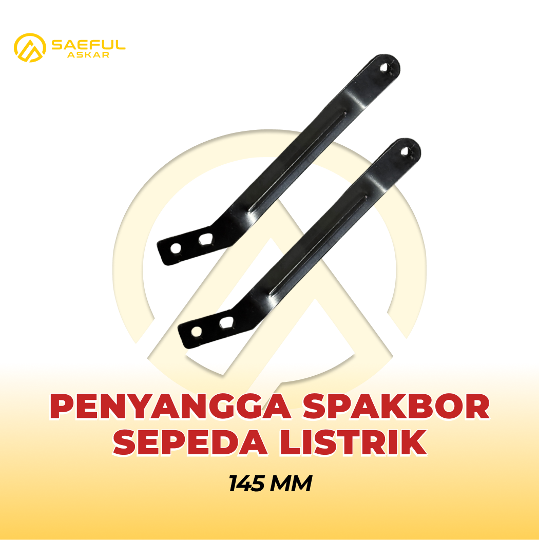 Penyangga Spakbor Plastik belakang 145mm
