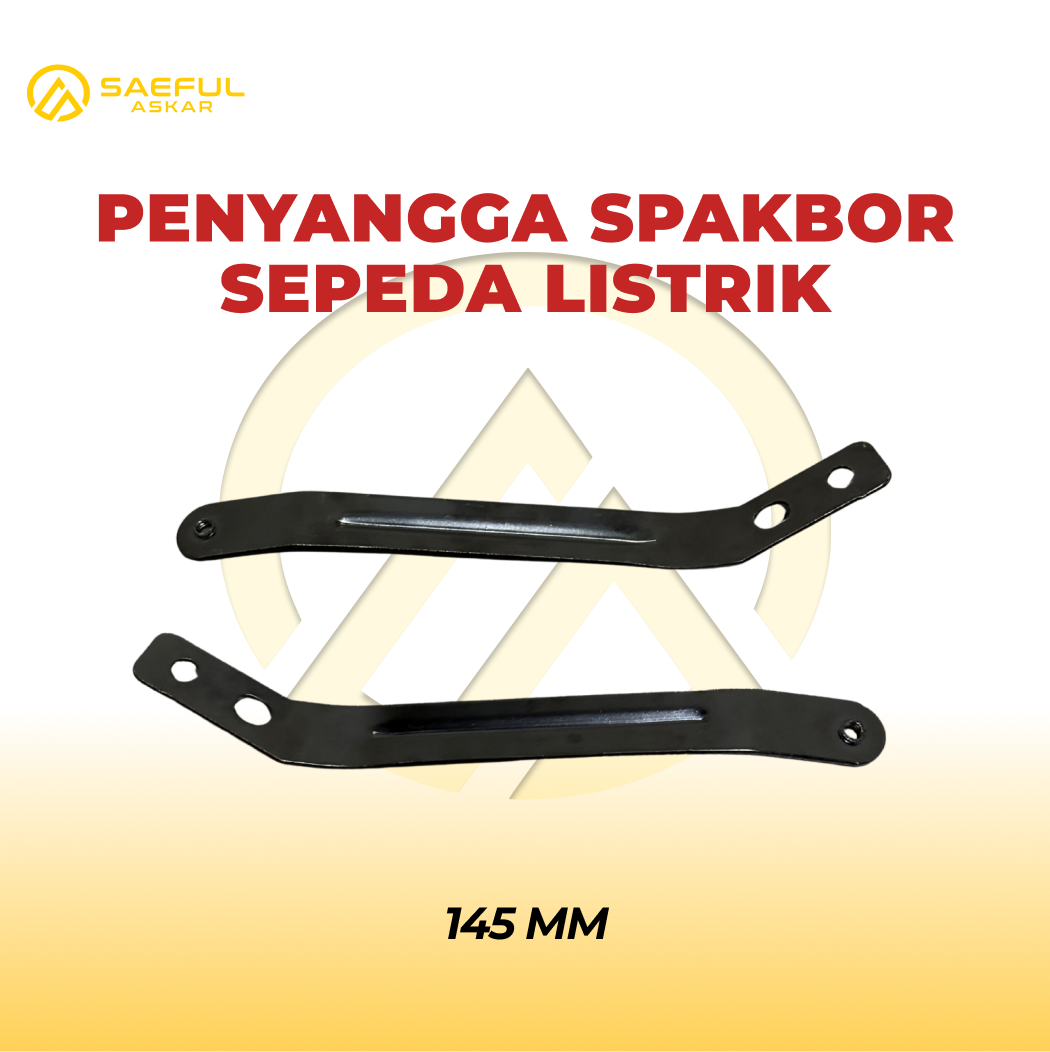 Penyangga Spakbor Plastik belakang 145mm