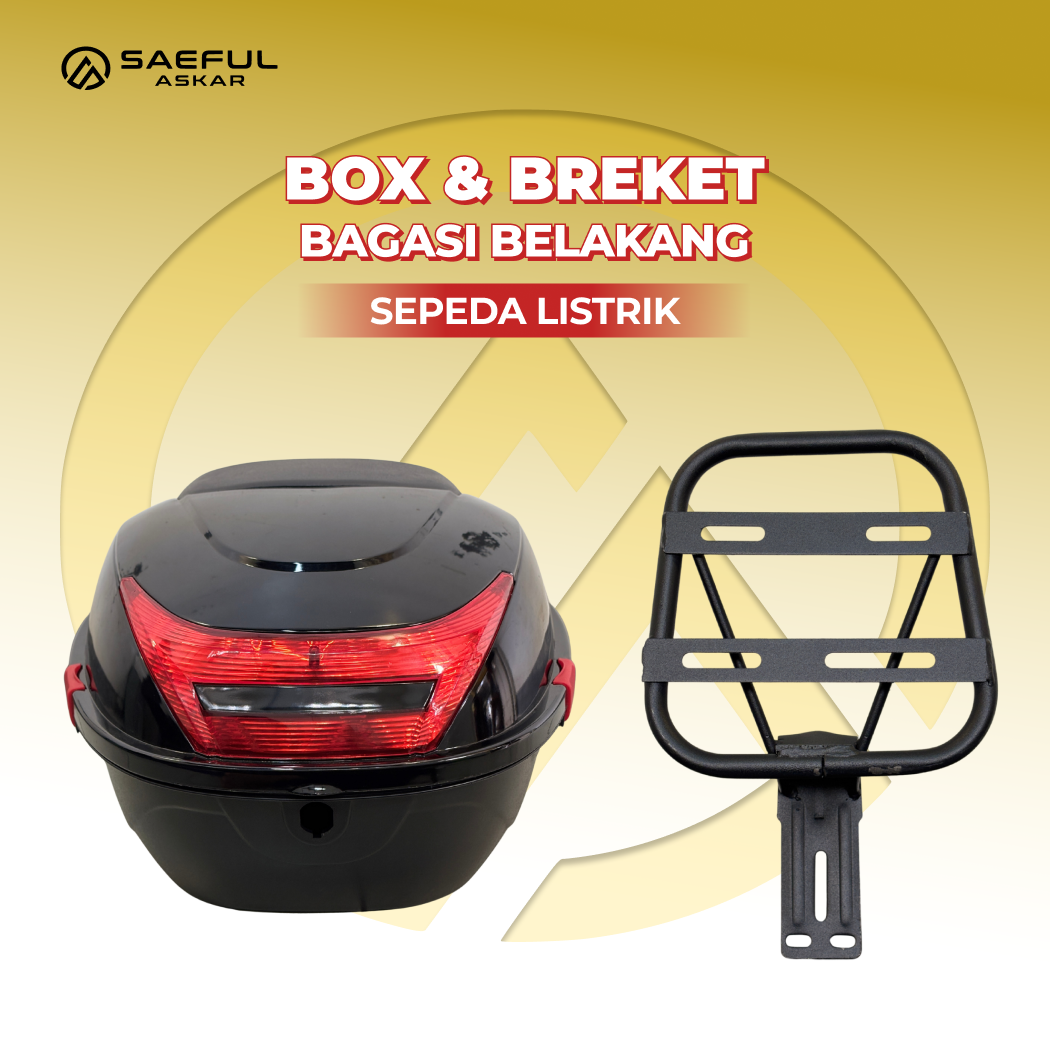 [Bundling] Breket + Box Bagasi Belakang