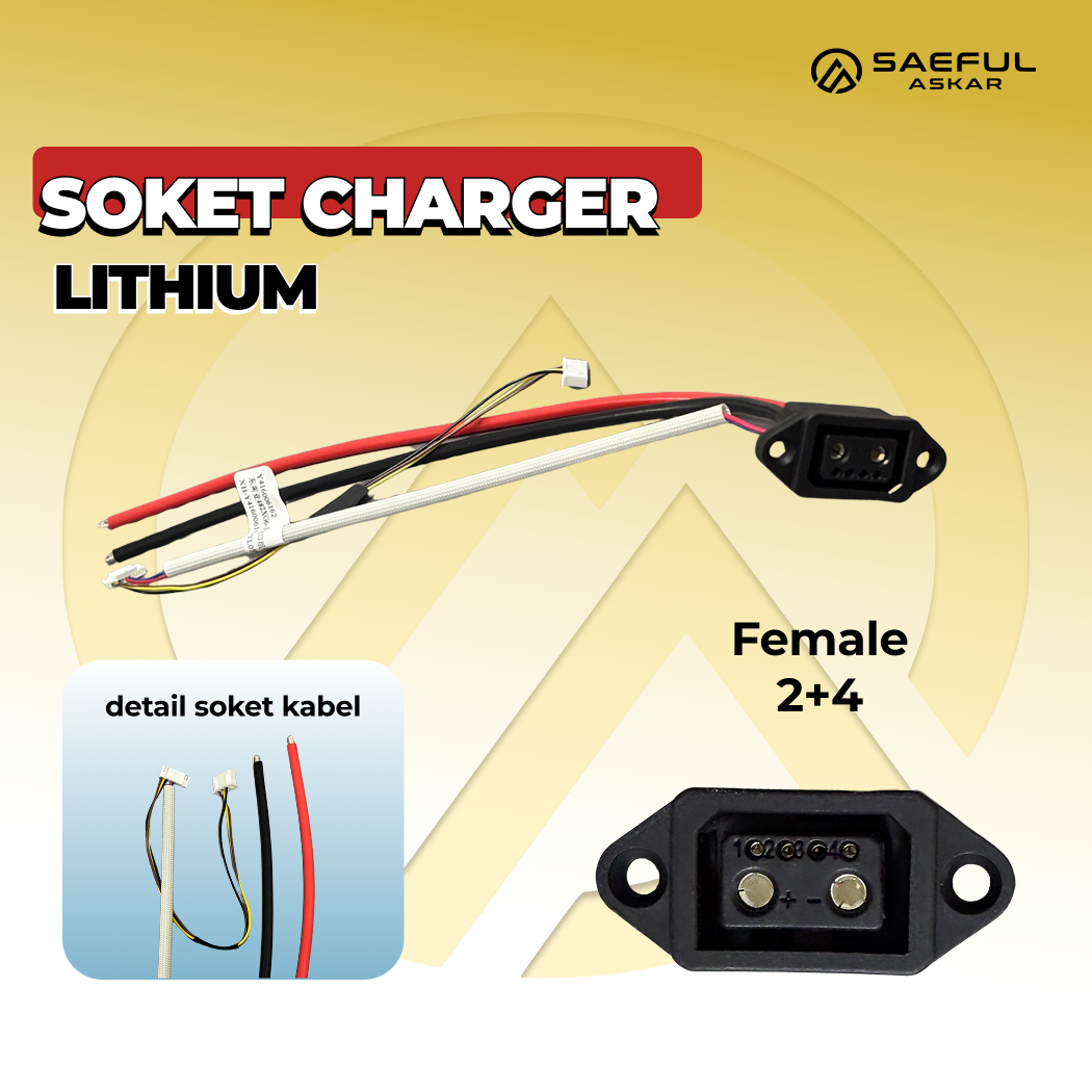 Socket Lithium 2+4