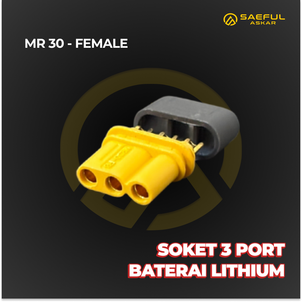 Socket Baterai MR30