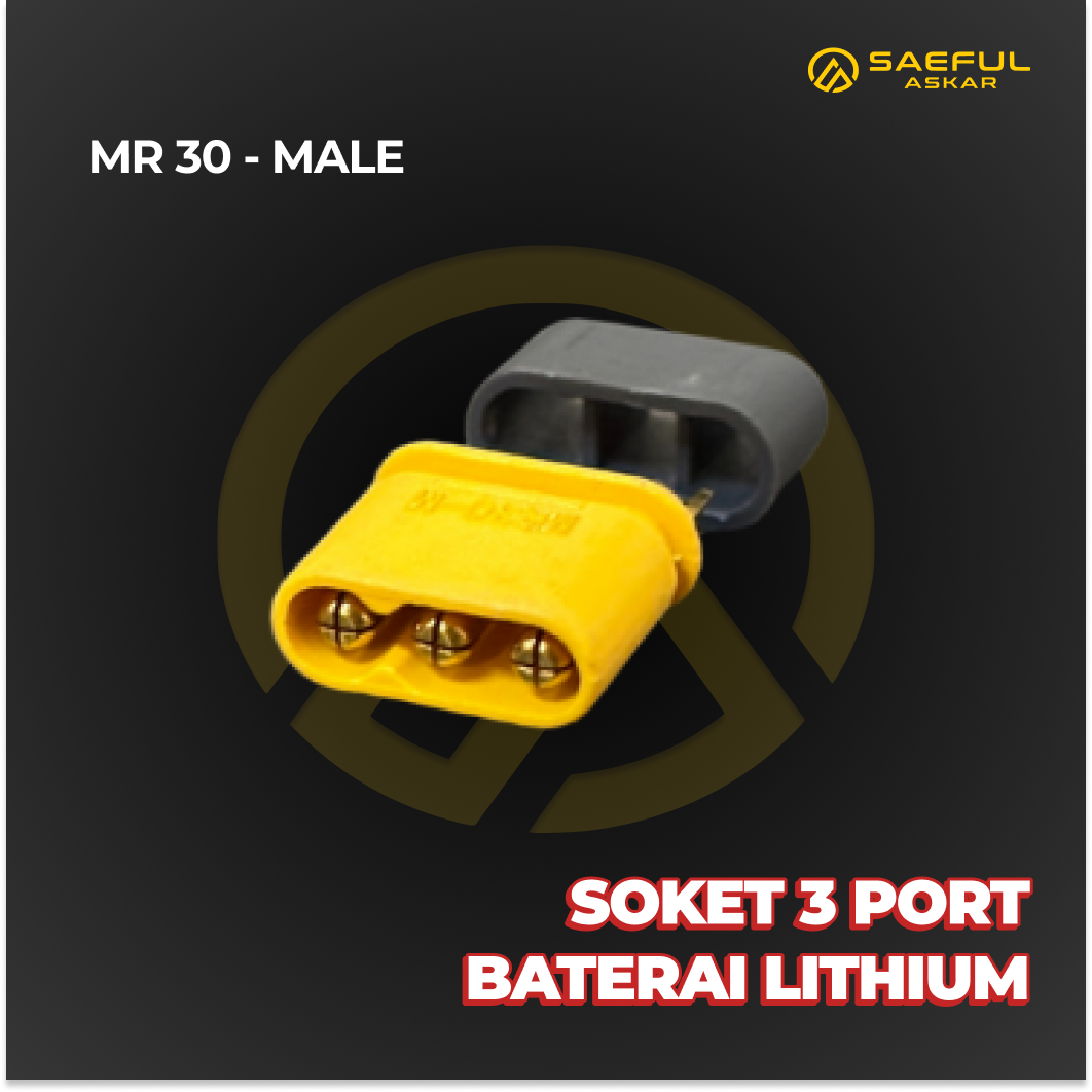 Socket Baterai MR30