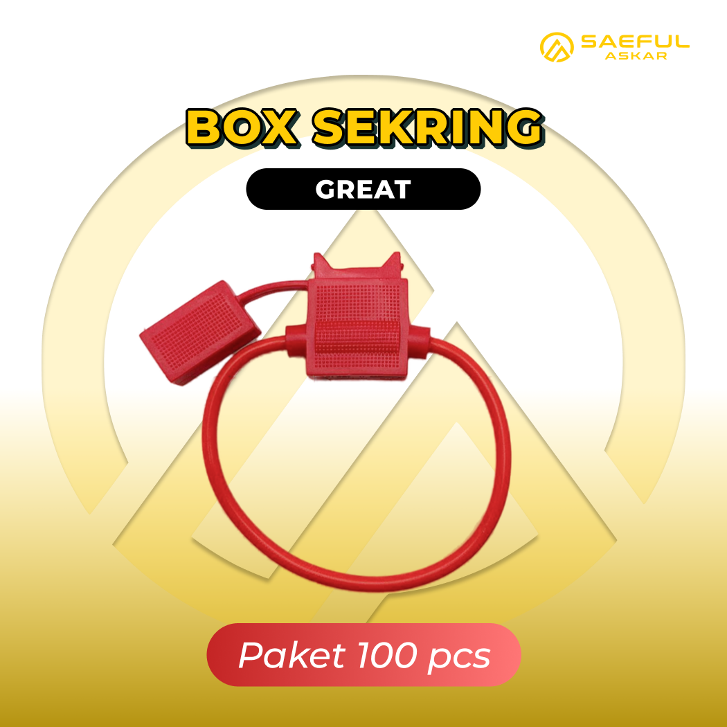 [Dus] Box Sekring - 100pcs
