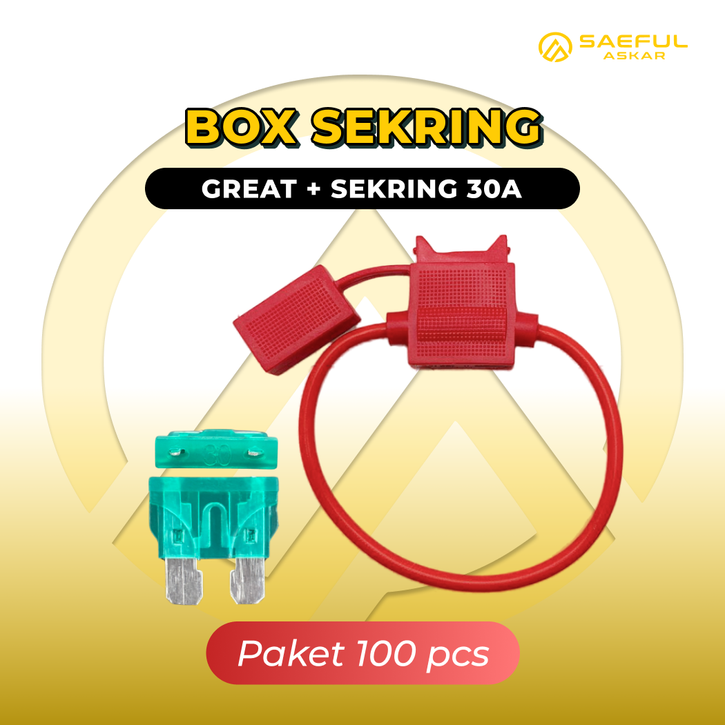 [Dus] Box Sekring - 100pcs
