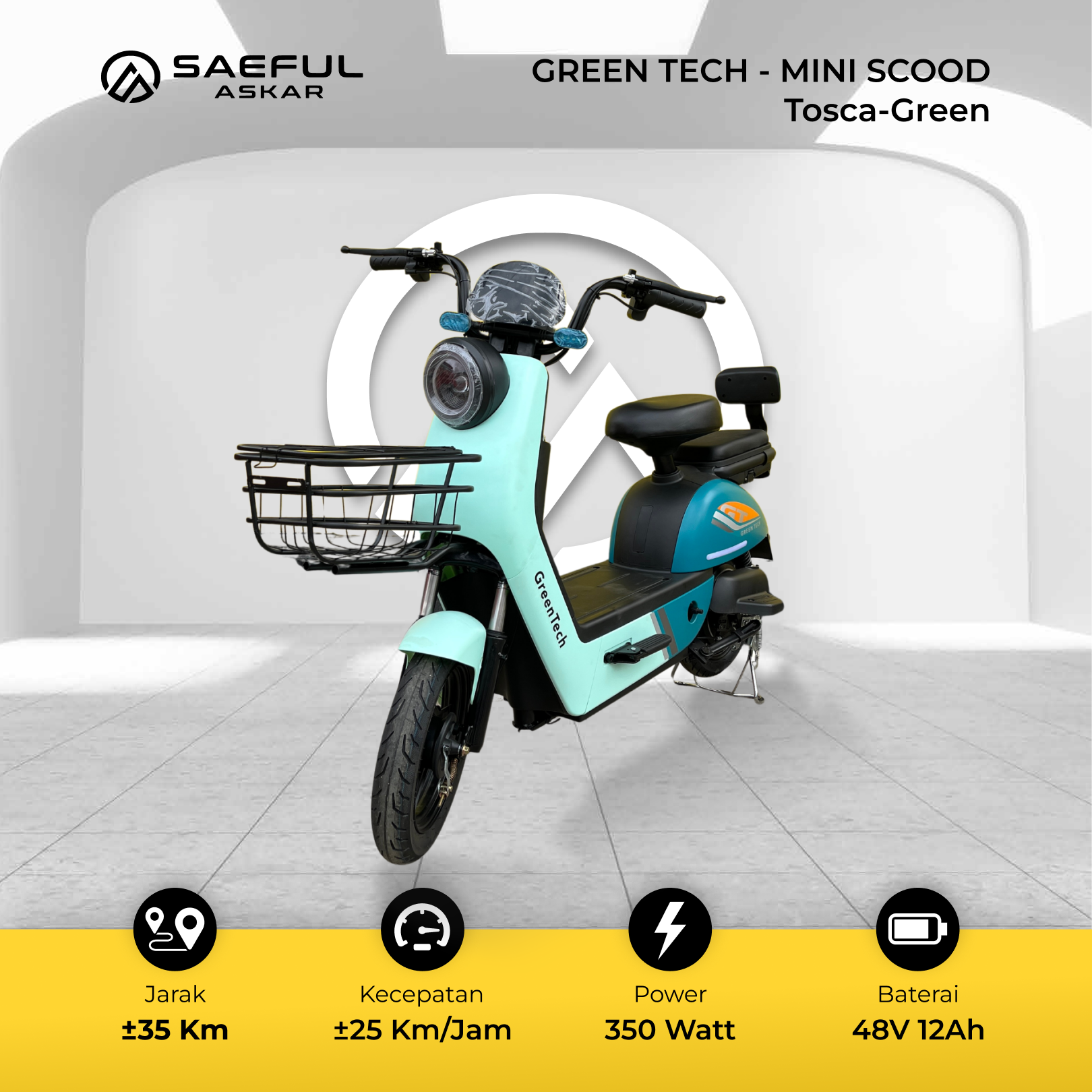 Green Tech Mini Scood - SLA