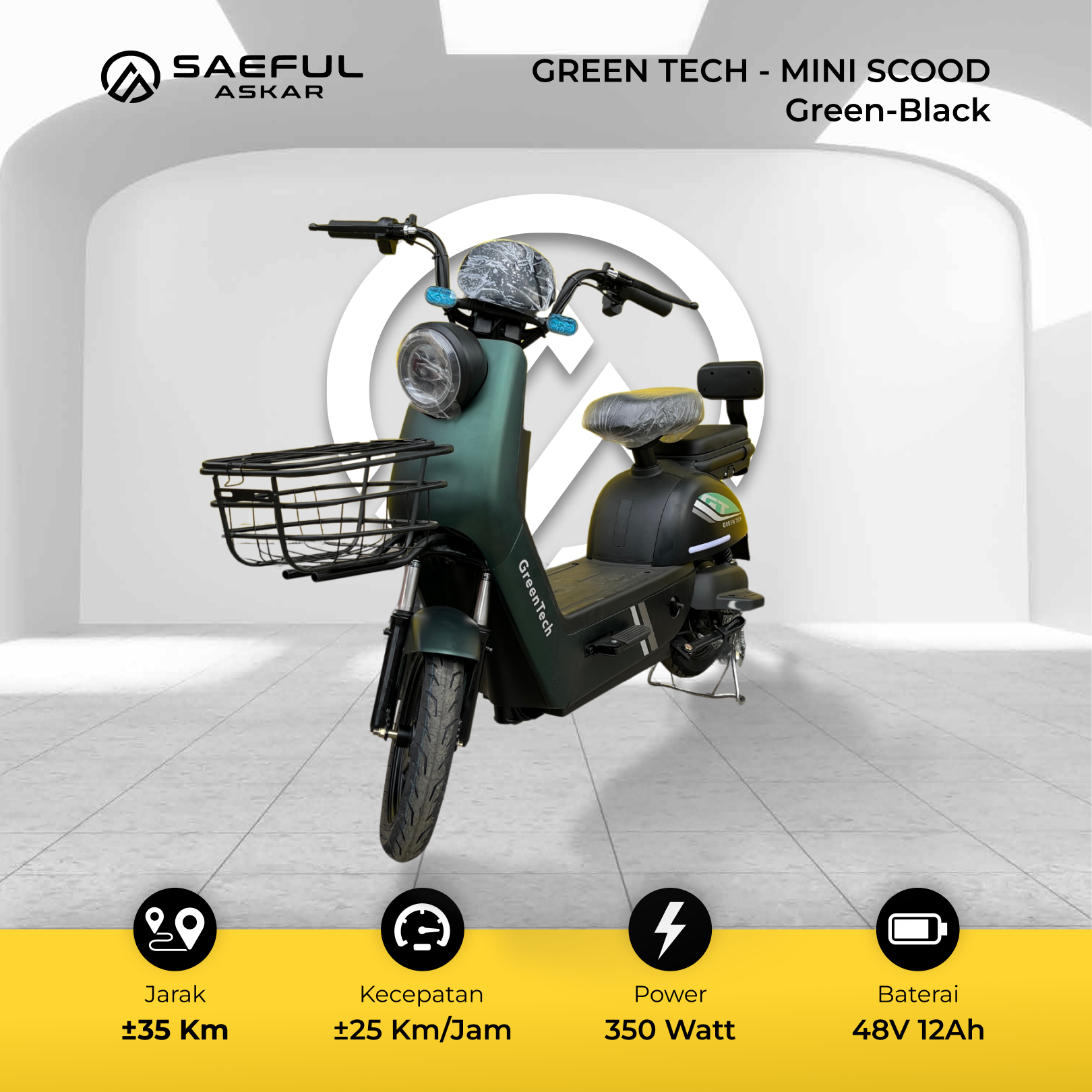 Green Tech Mini Scood - SLA