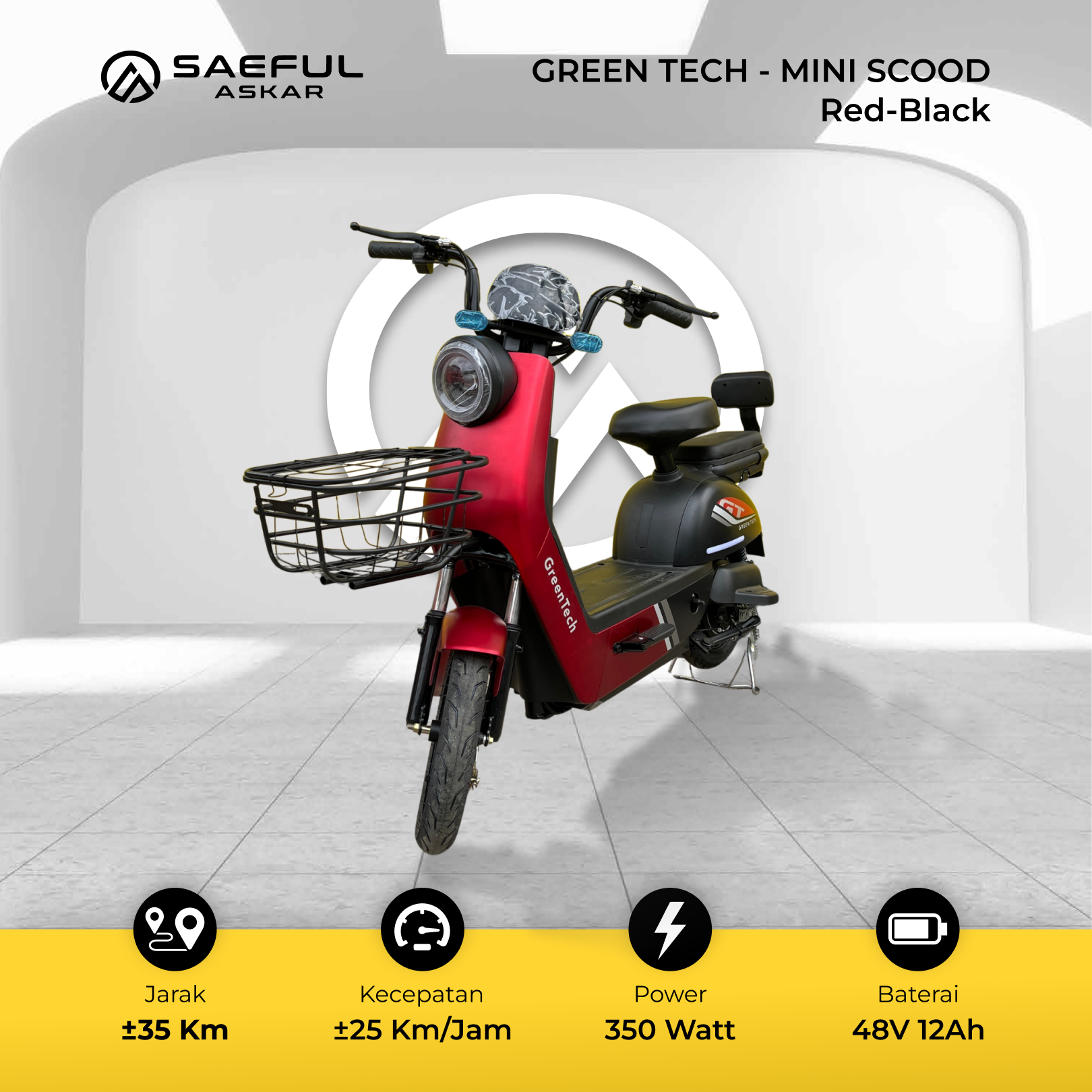 Green Tech Mini Scood - SLA