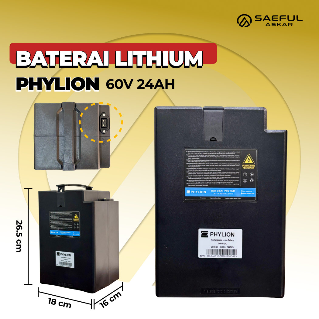 LITHIUM PHYLION 60V