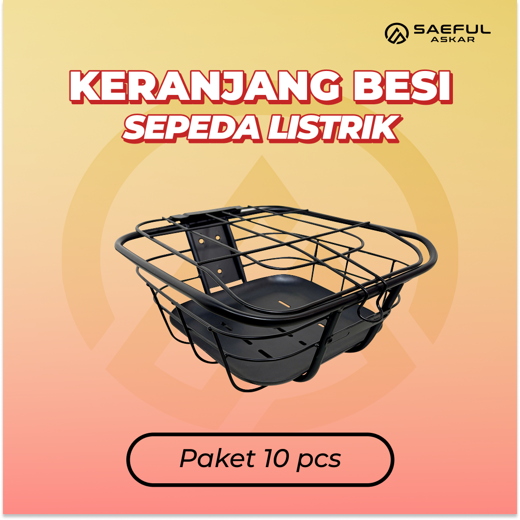 [Dus] Keranjang Depan Besi - 10pcs