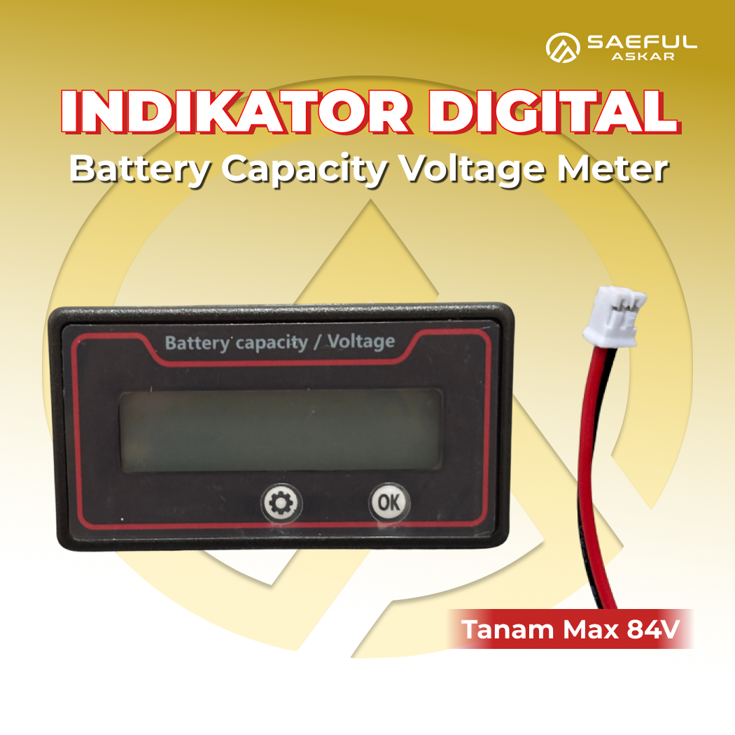 Indikator Baterai Lithium dan LFP