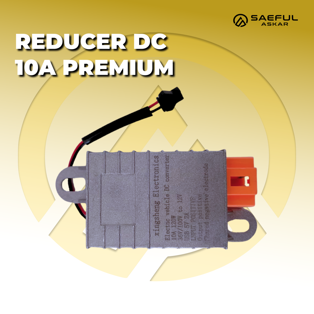 Converter Reducer Premium Motor Listrik USB 36V - 100V 10A to 12V DC