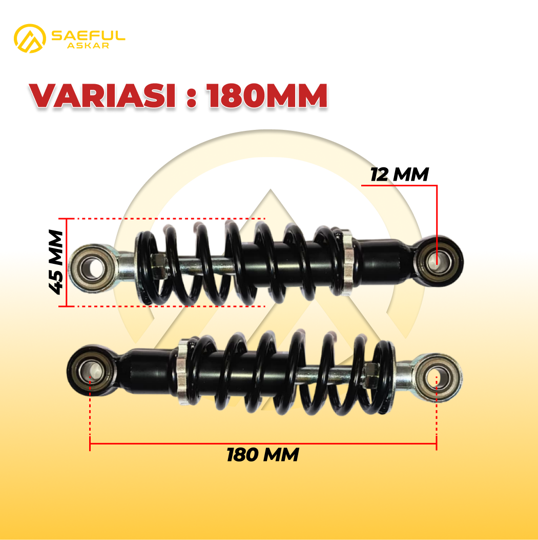 Shock Breaker Belakang Sepeda Listrik