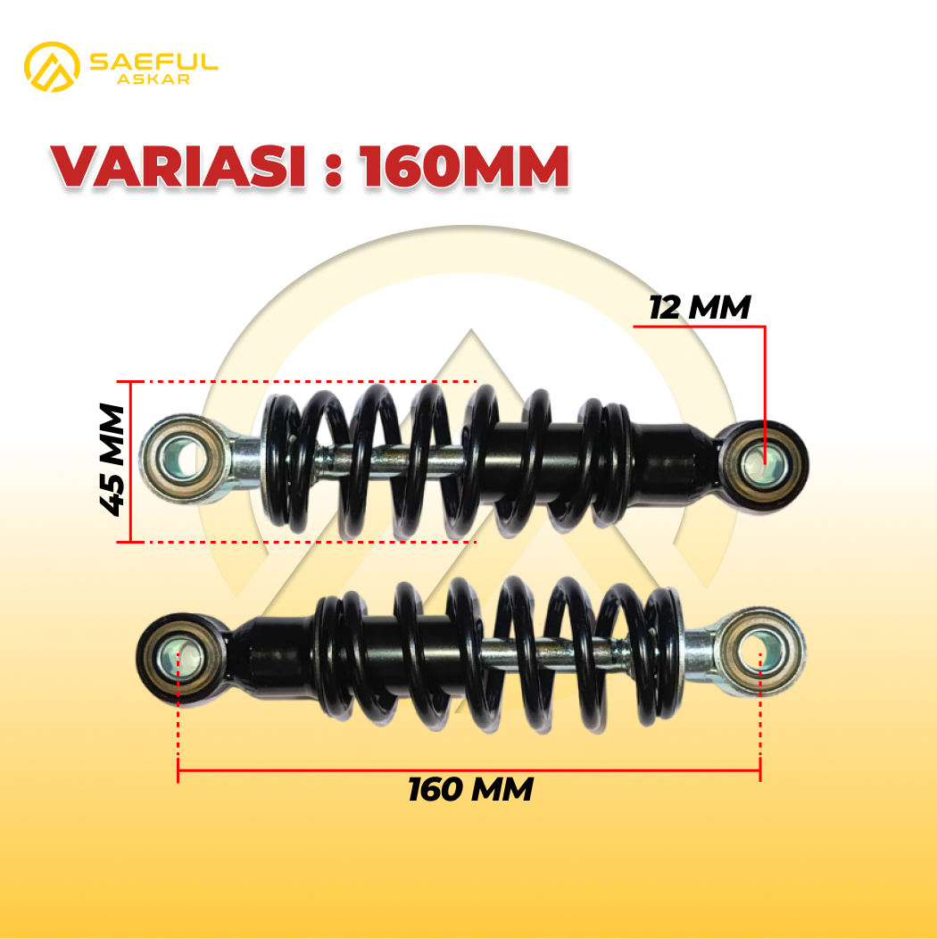 Shock Breaker Belakang Sepeda Listrik