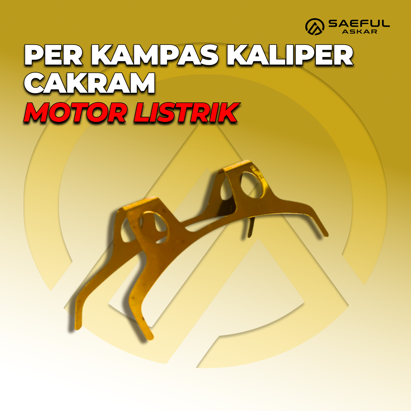 Per Kampas Rem Cakram TBX125 CBX125