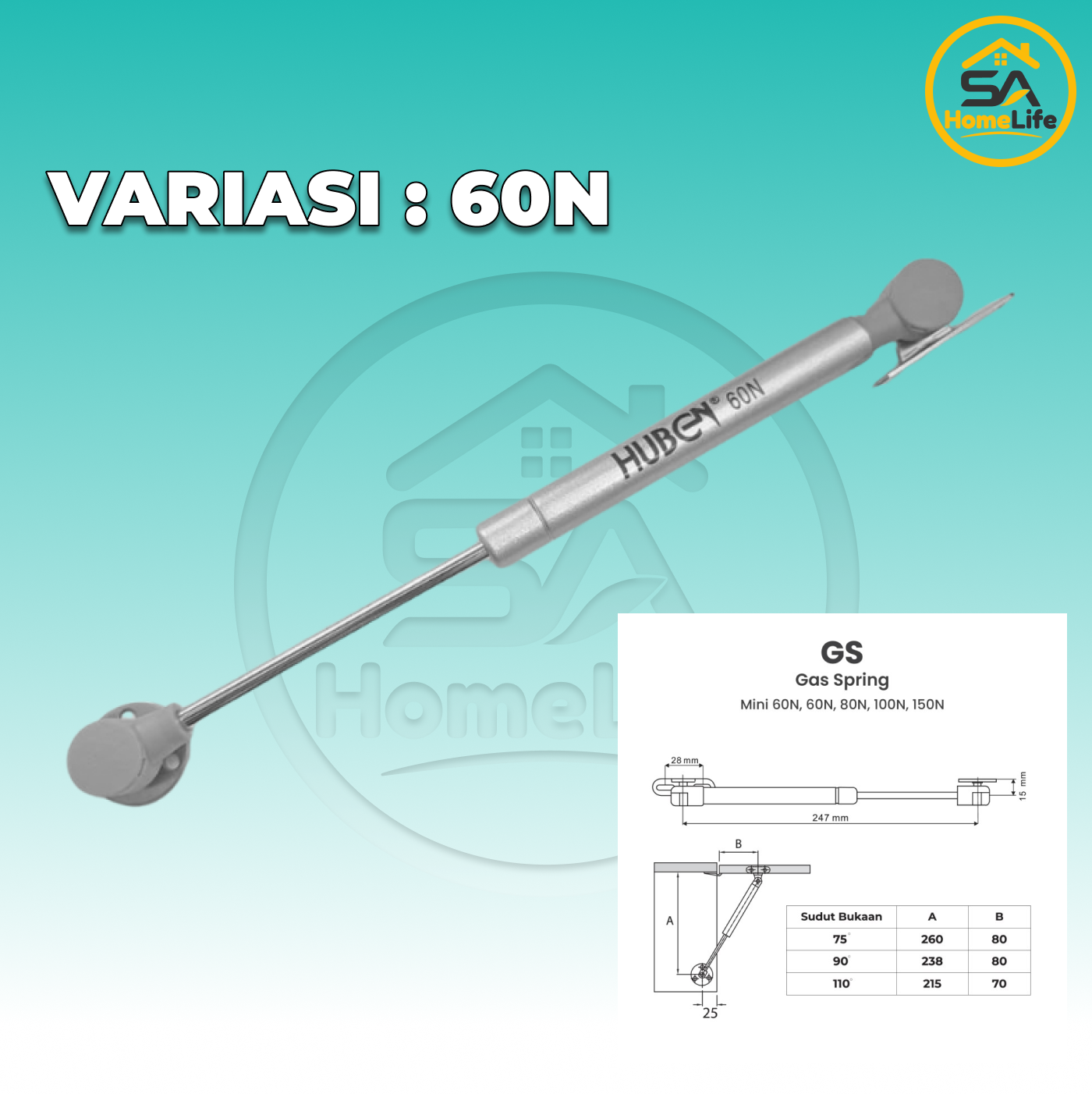 Huben Gas Spring