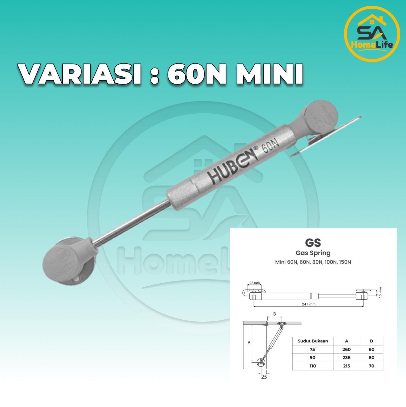 Huben Gas Spring