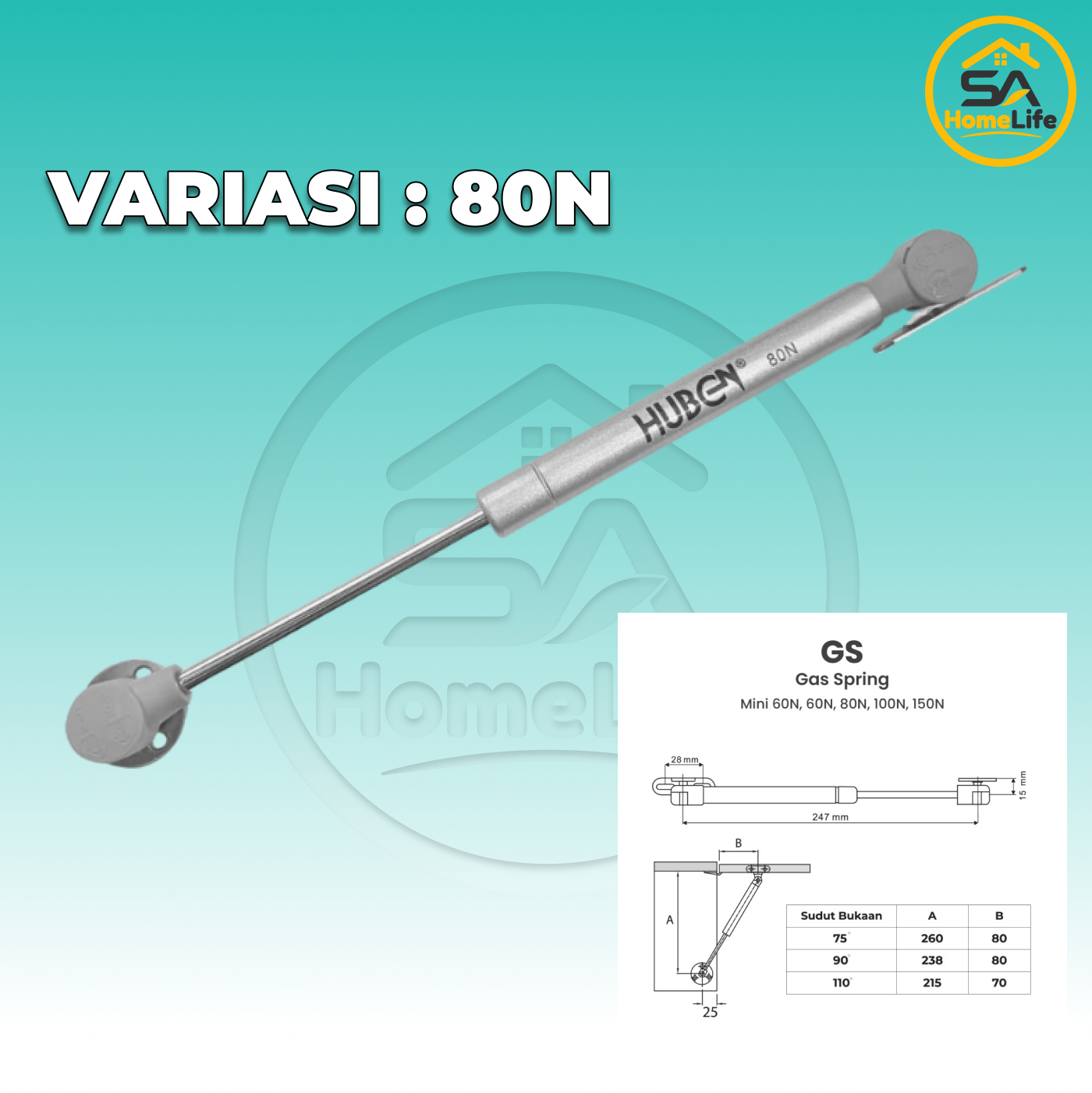 Huben Gas Spring
