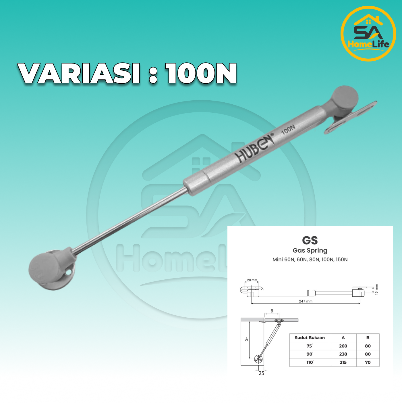 Huben Gas Spring