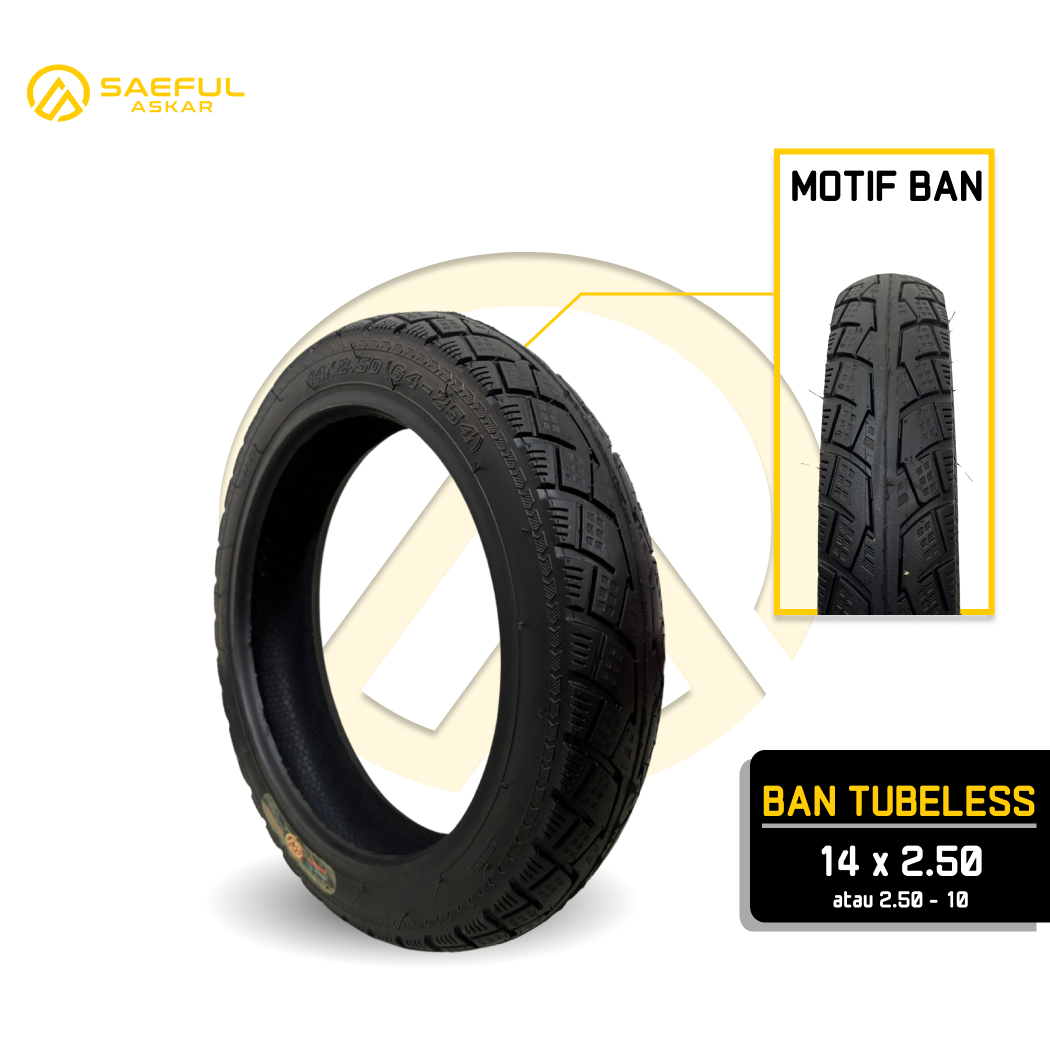Ban Luar Tubeless Ring 10/14