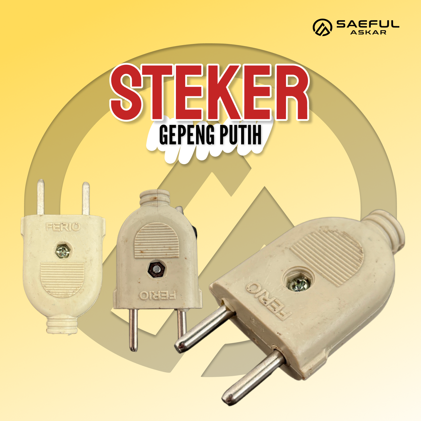 Steker / Colokan / Adaptor / Sambungan Stop Kontak Listrik