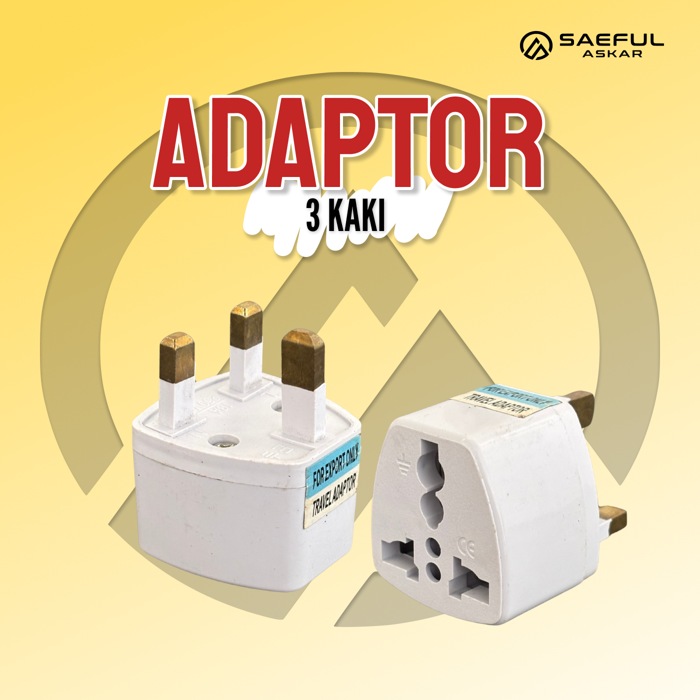 Steker / Colokan / Adaptor / Sambungan Stop Kontak Listrik