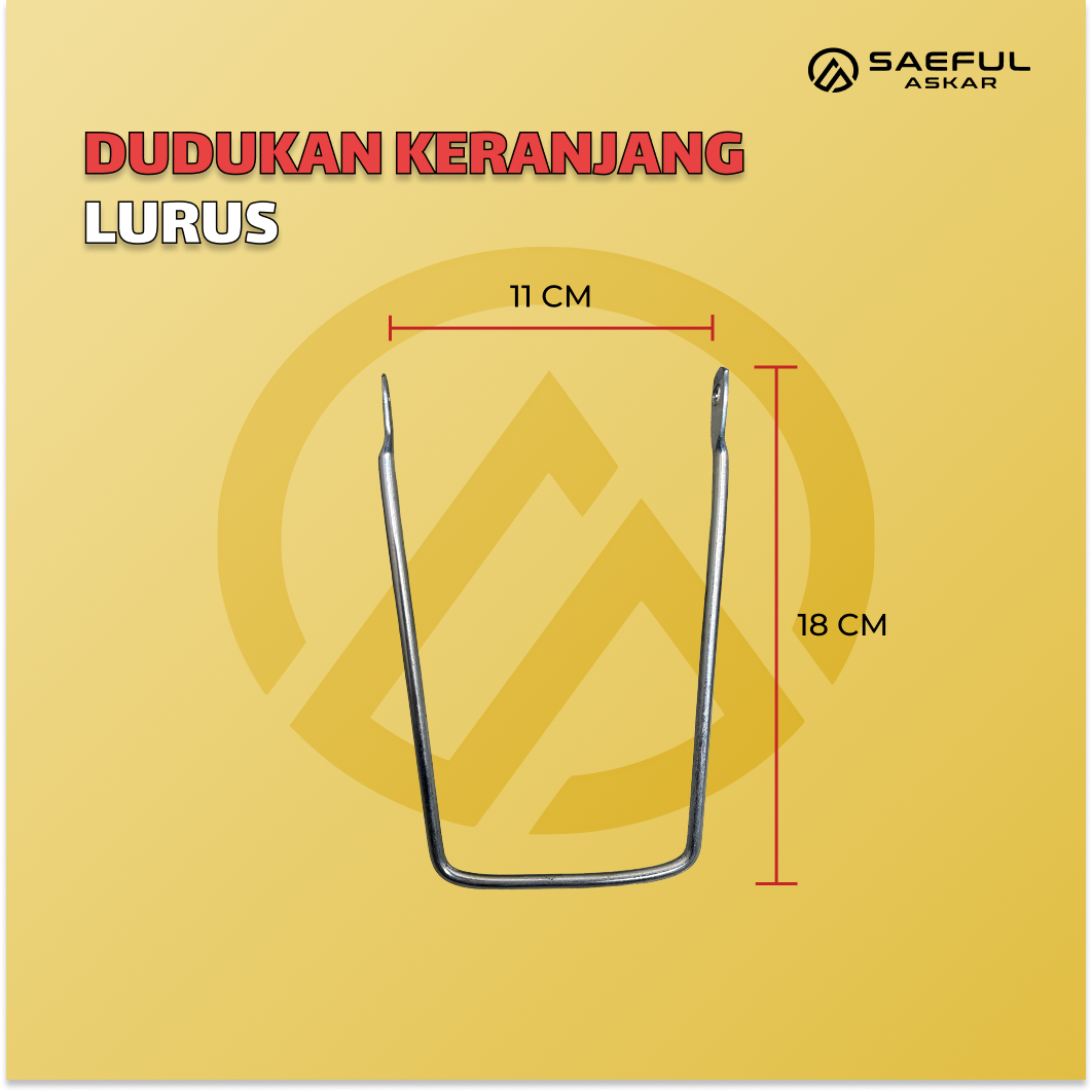 Dudukan Keranjang Depan
