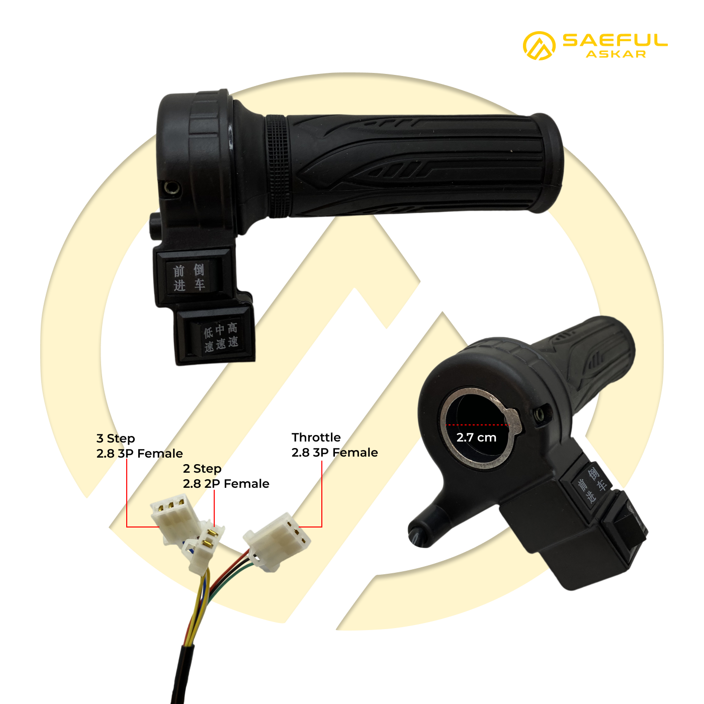 Grip Gas Sebelah