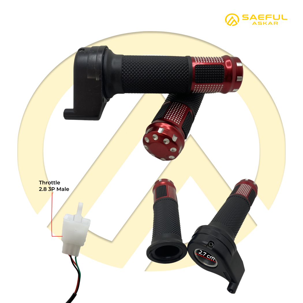 Grip Gas Lengkap Polos