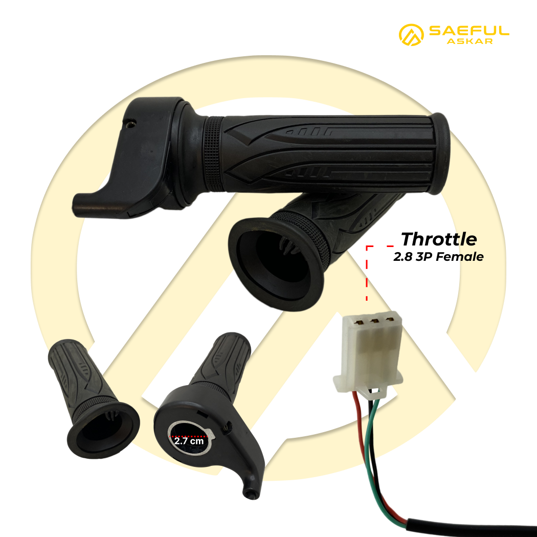 Grip Gas Lengkap Polos