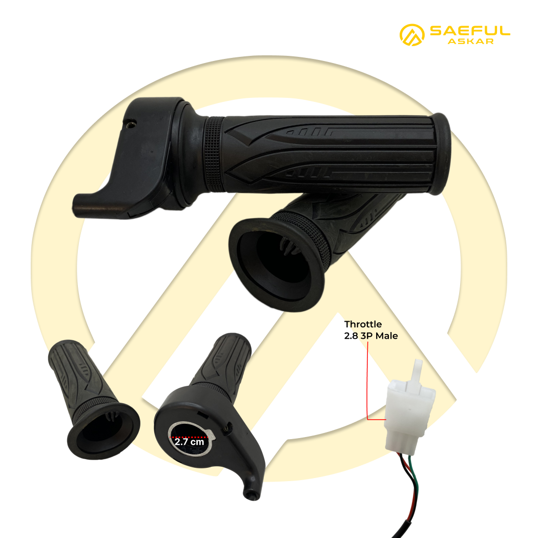 Grip Gas Lengkap Polos