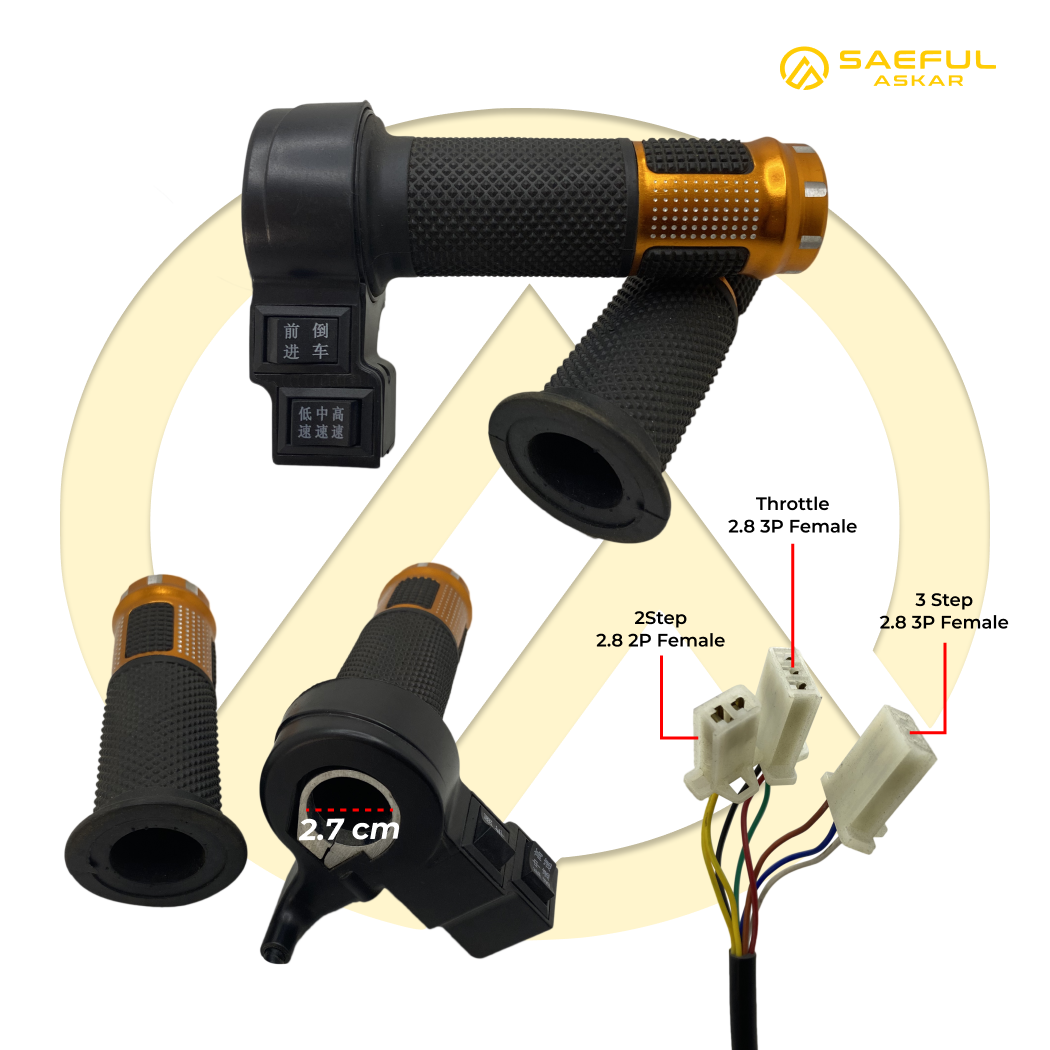 Grip Gas Lengkap 3 Step
