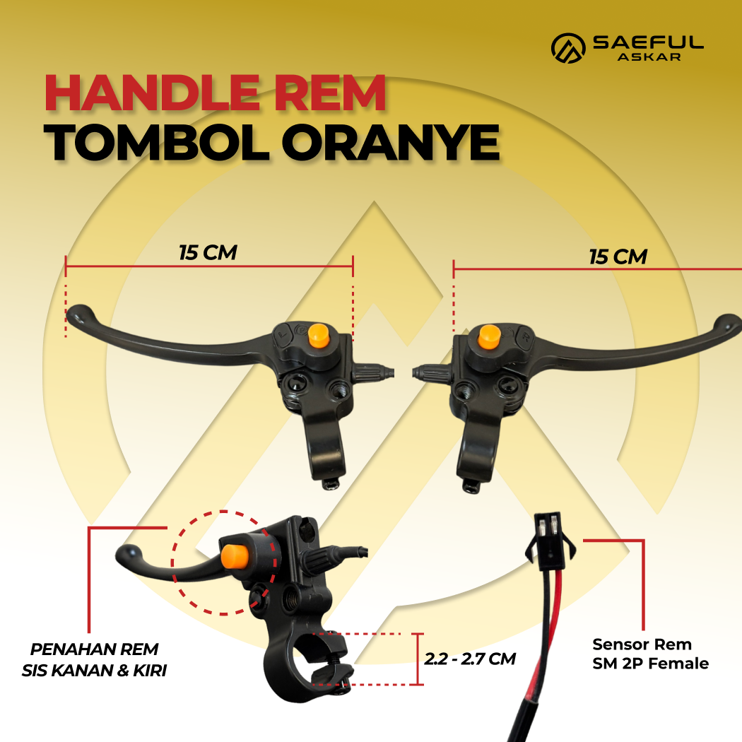 Handle Rem Penahan Parkir Brake Lever