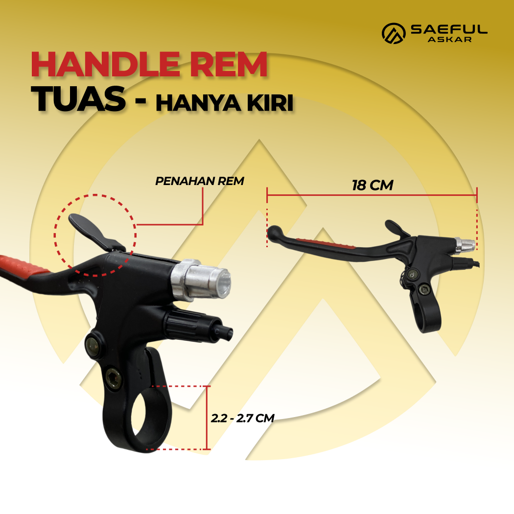 Handle Rem Penahan Parkir Brake Lever