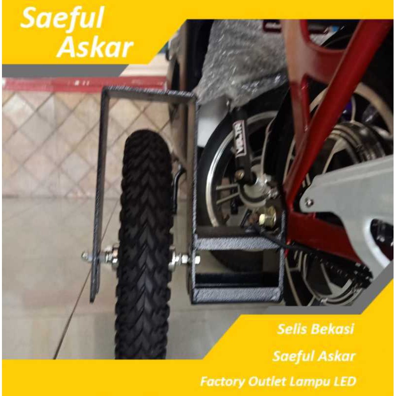 Frame Roda Tambahan / Roda Bantu Sepeda Listrik