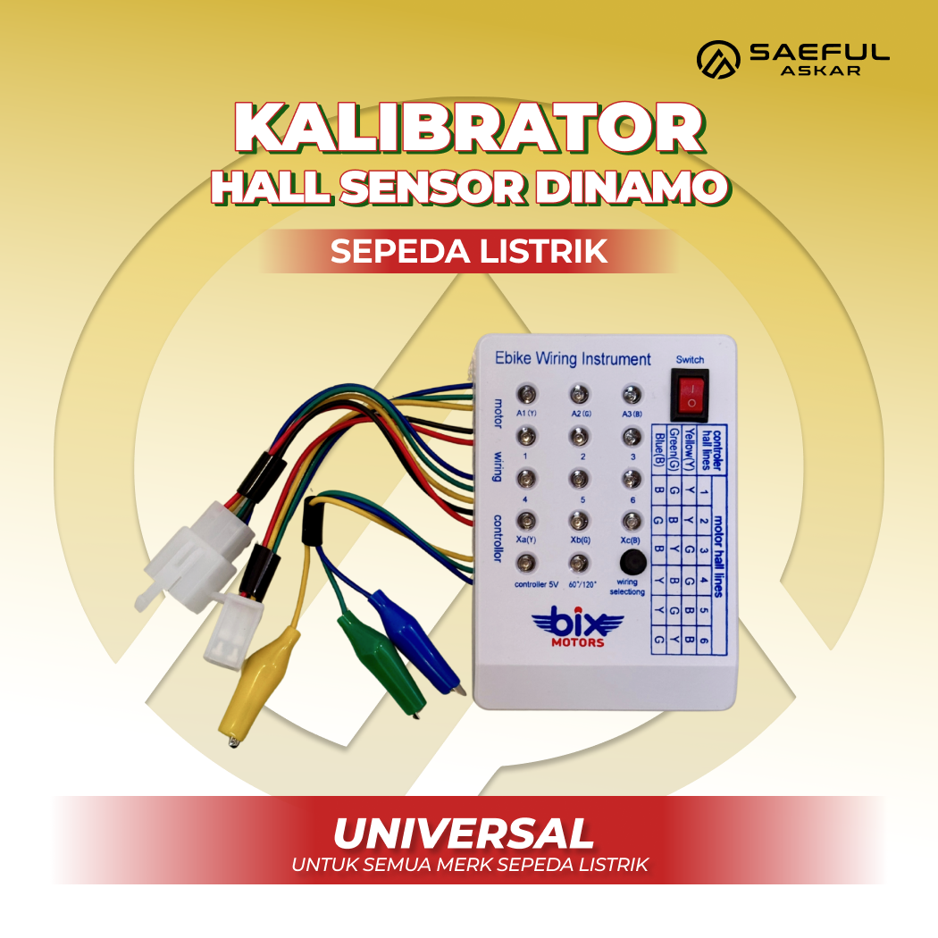 Alat Kalibrator Hall Sensor Dinamo Otomatis