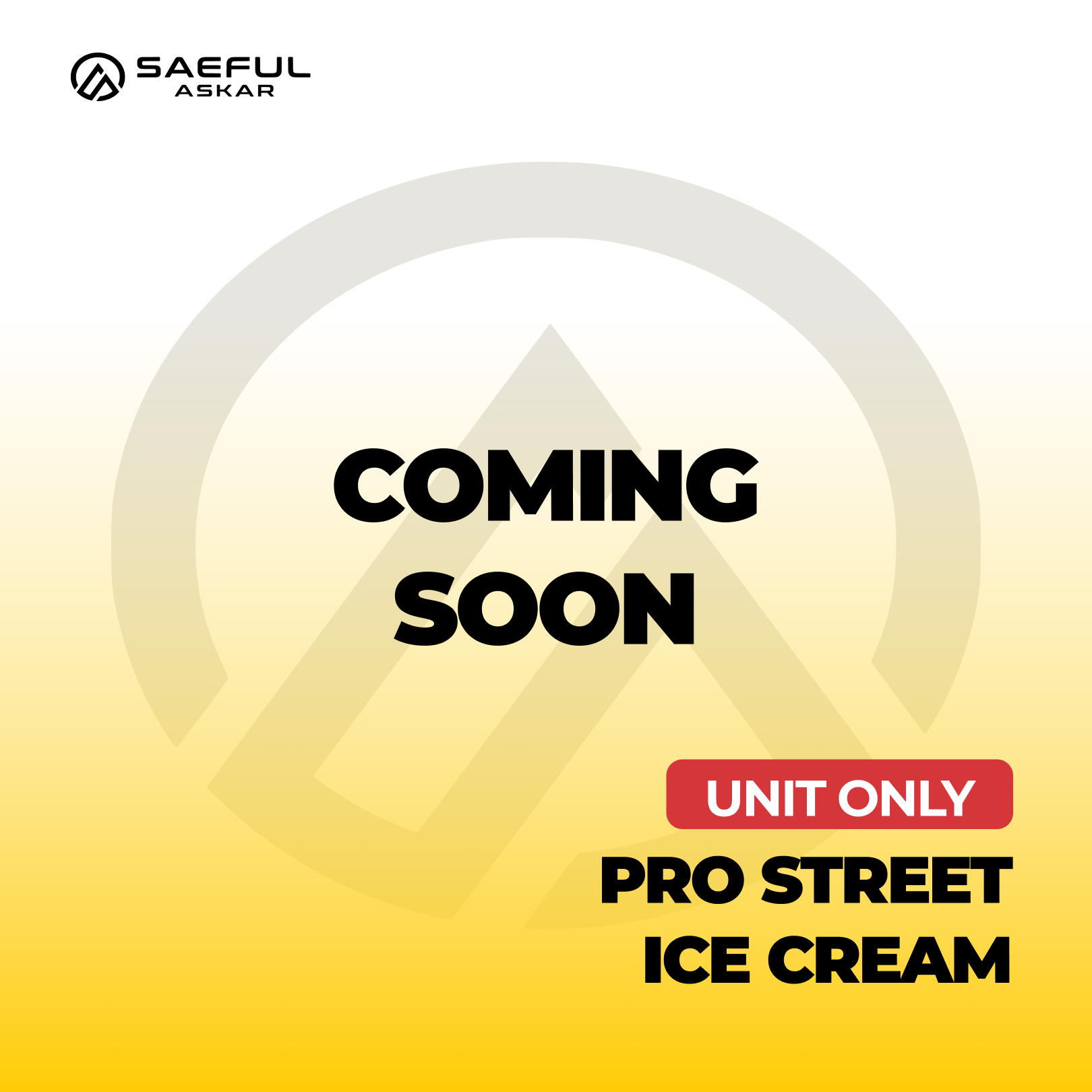 [Unit Only] ProStreet Ice Cream