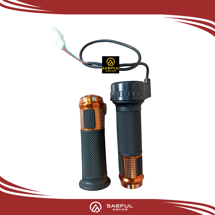 Grip Gas Lengkap Polos (Kosong)