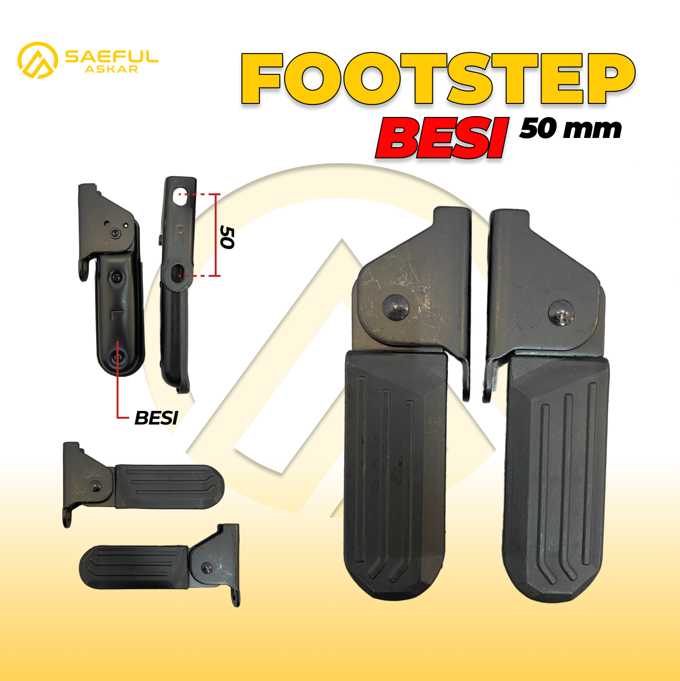 Foot Step Depan Lipat