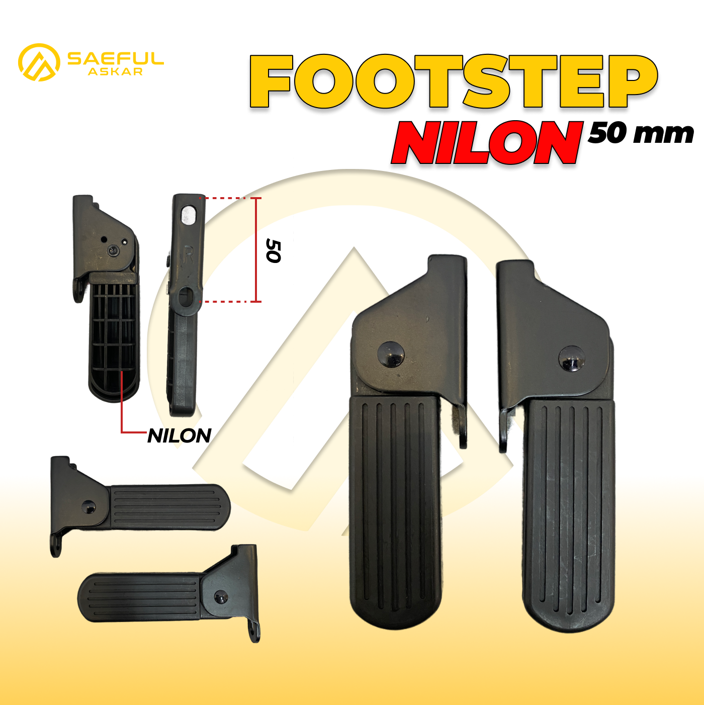 Foot Step Depan Lipat