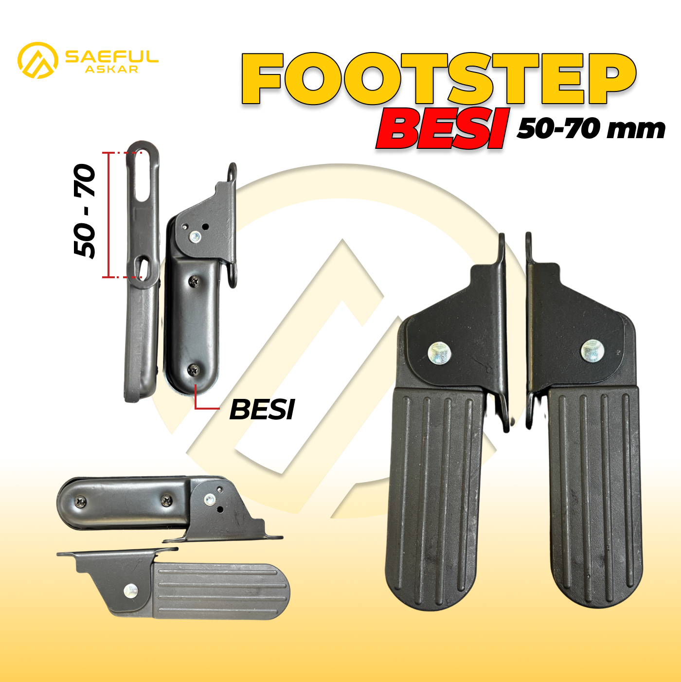 Foot Step Depan Lipat