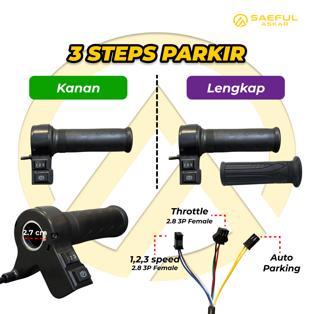 [BUNDLING] GRIP GAS LENGKAP