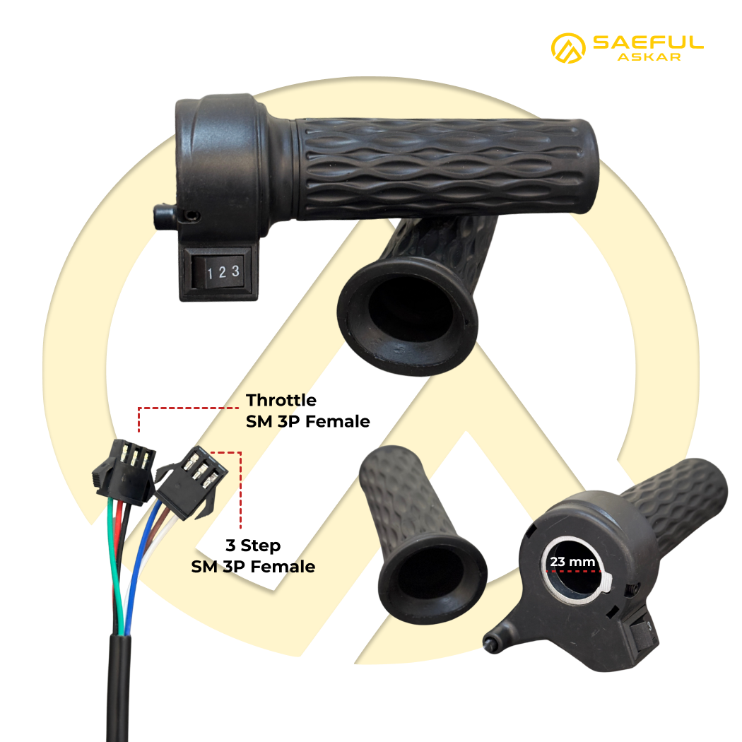 Grip Gas Lengkap 3 Step