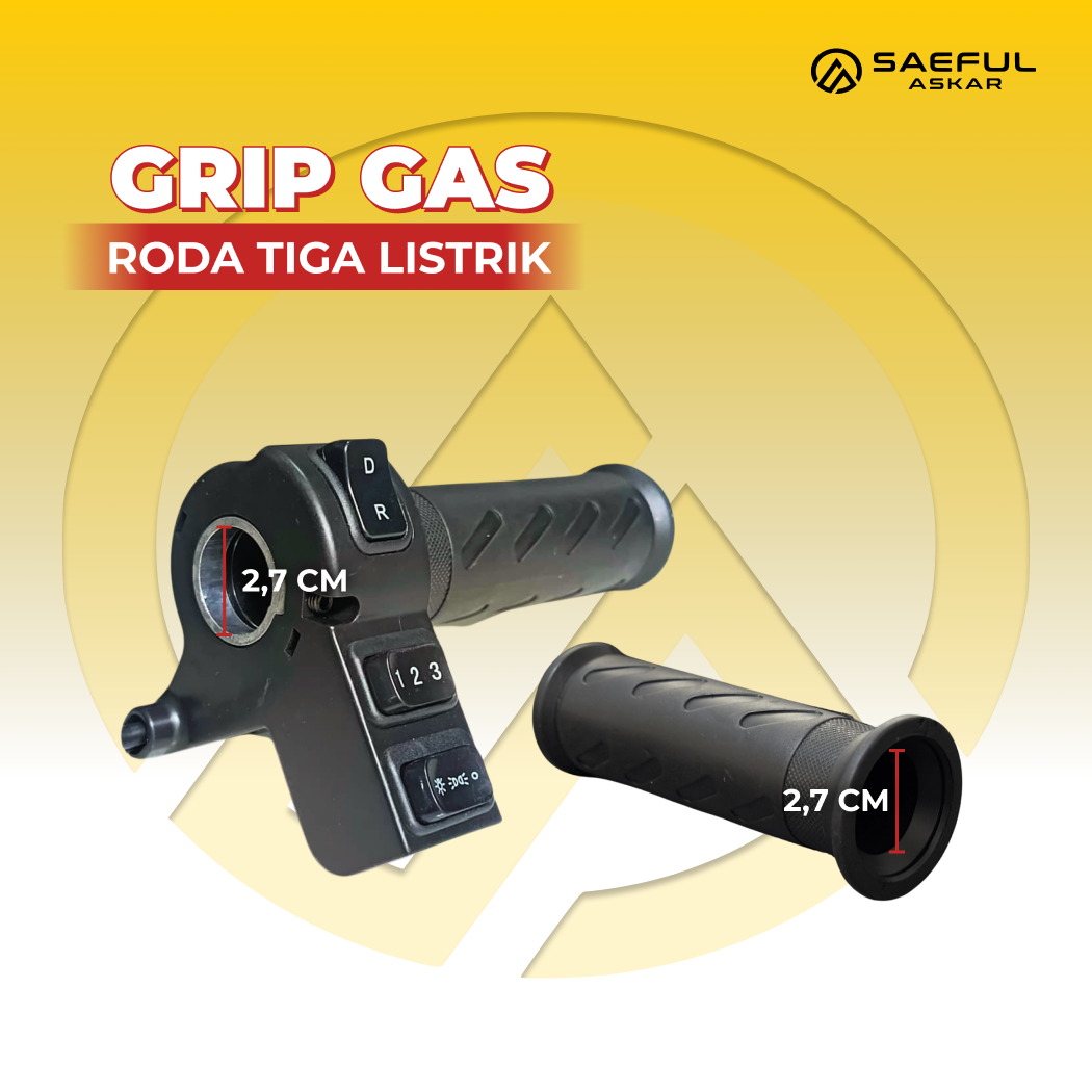 Grip gas Lengkap Socket Kecil 10 Kabel