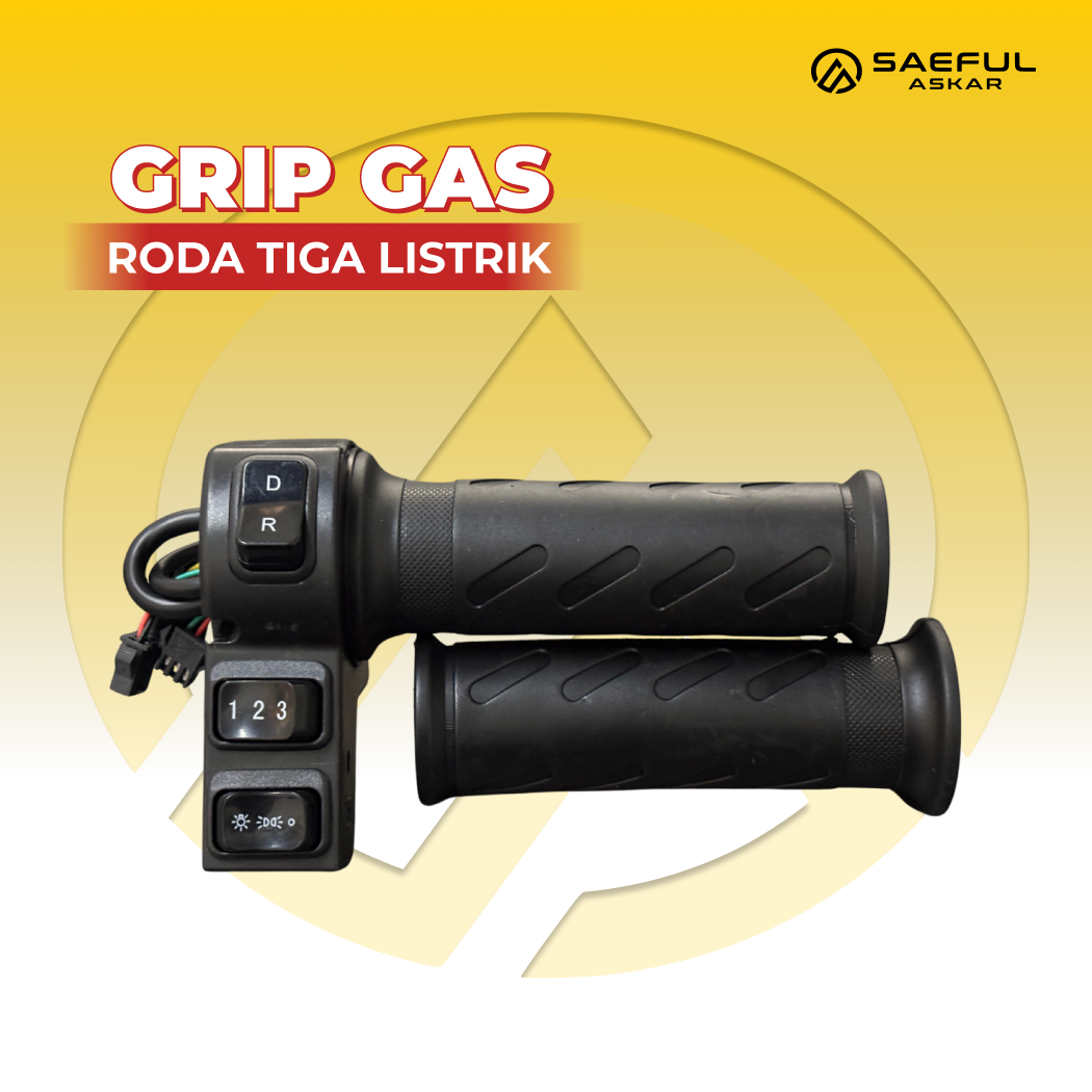 Grip gas Lengkap Socket Kecil 10 Kabel
