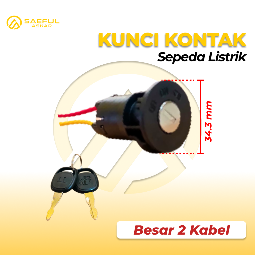 Kunci Kontak Sepeda Listrik