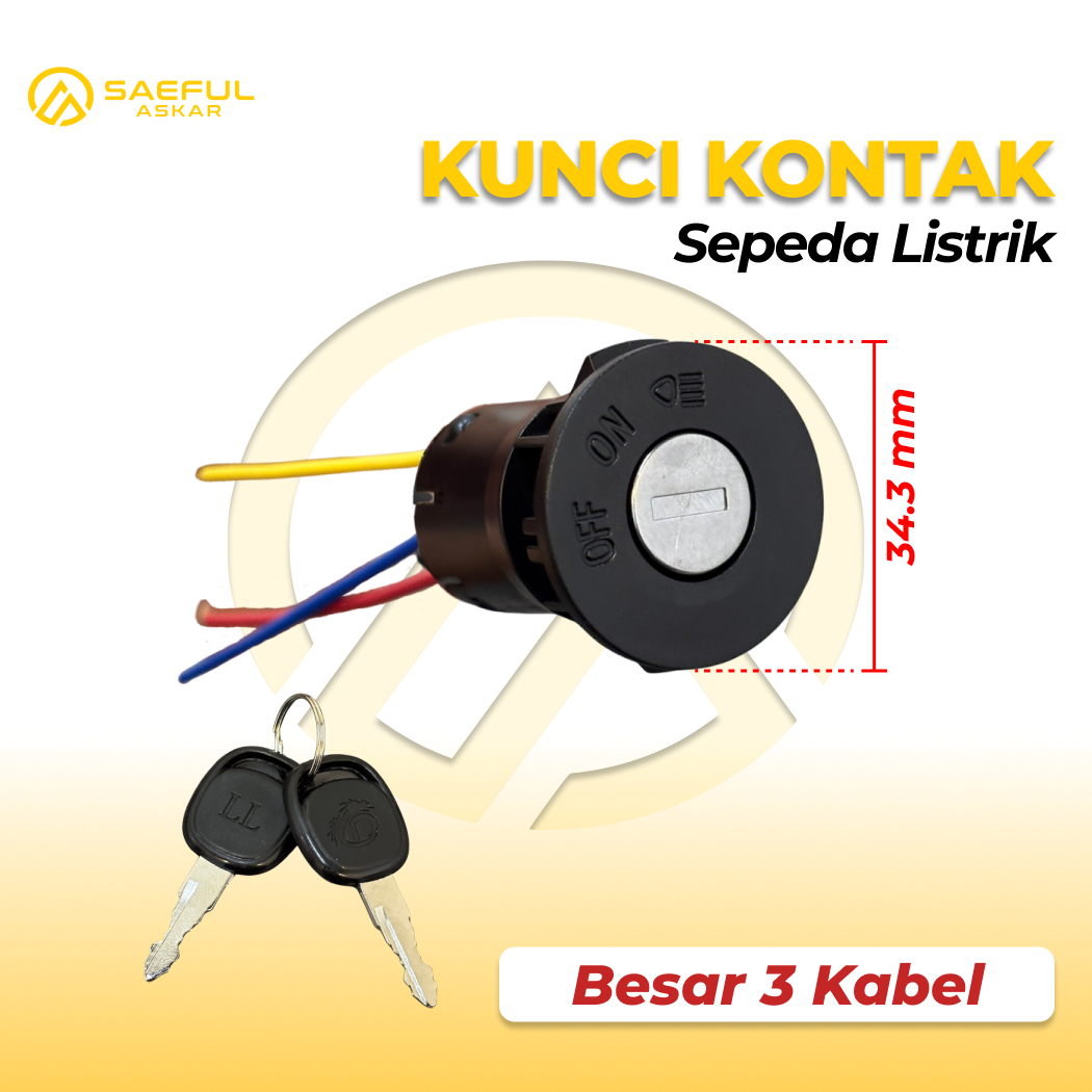 Kunci Kontak Sepeda Listrik
