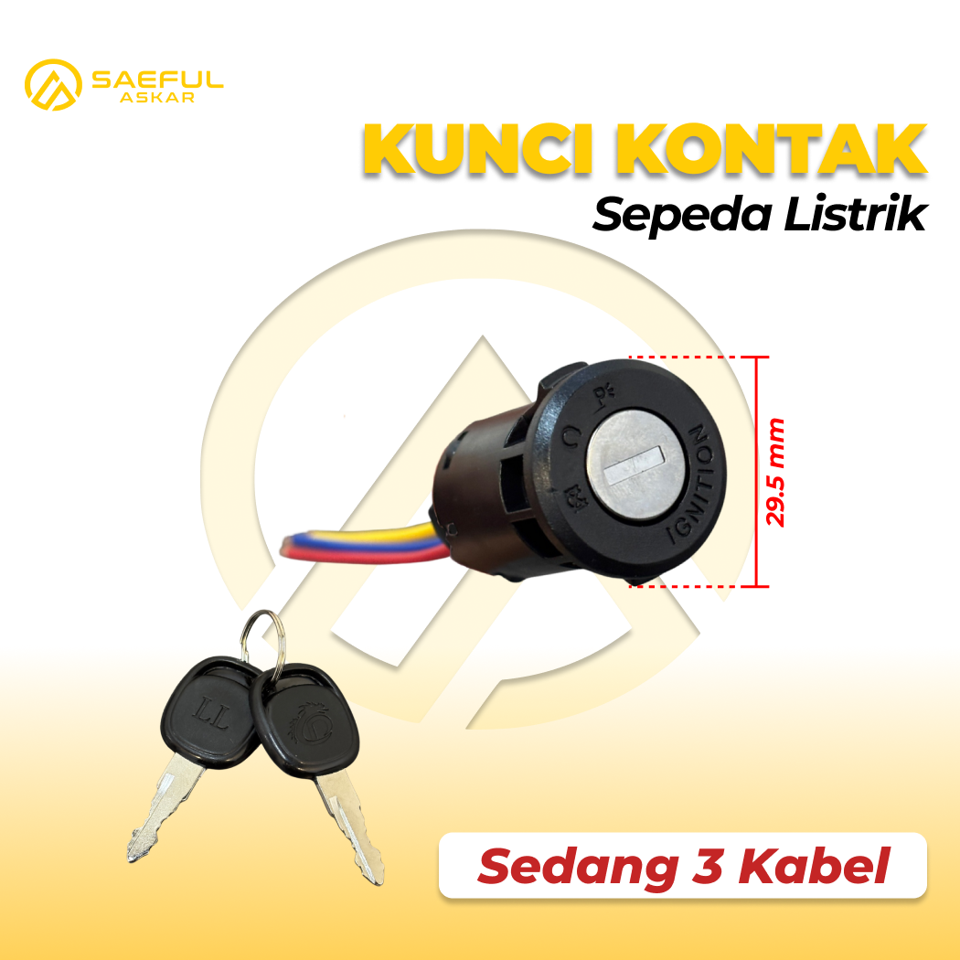 Kunci Kontak Sepeda Listrik